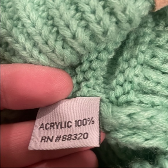 CC kids knit beanie lot green/pink/gray - Picture 10 of 13